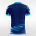 Navy Blue Soccer Uniform Design