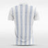 White Stripe Sublimated Jersey Design