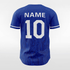 Annual Ring Customized Button Down Baseball Jersey