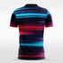 Black Men's Team Soccer Jersey Design