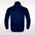 Navy Blue Historic Greek Customized Full-Zip Jacket Design