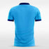Blue Soccer Uniform Design