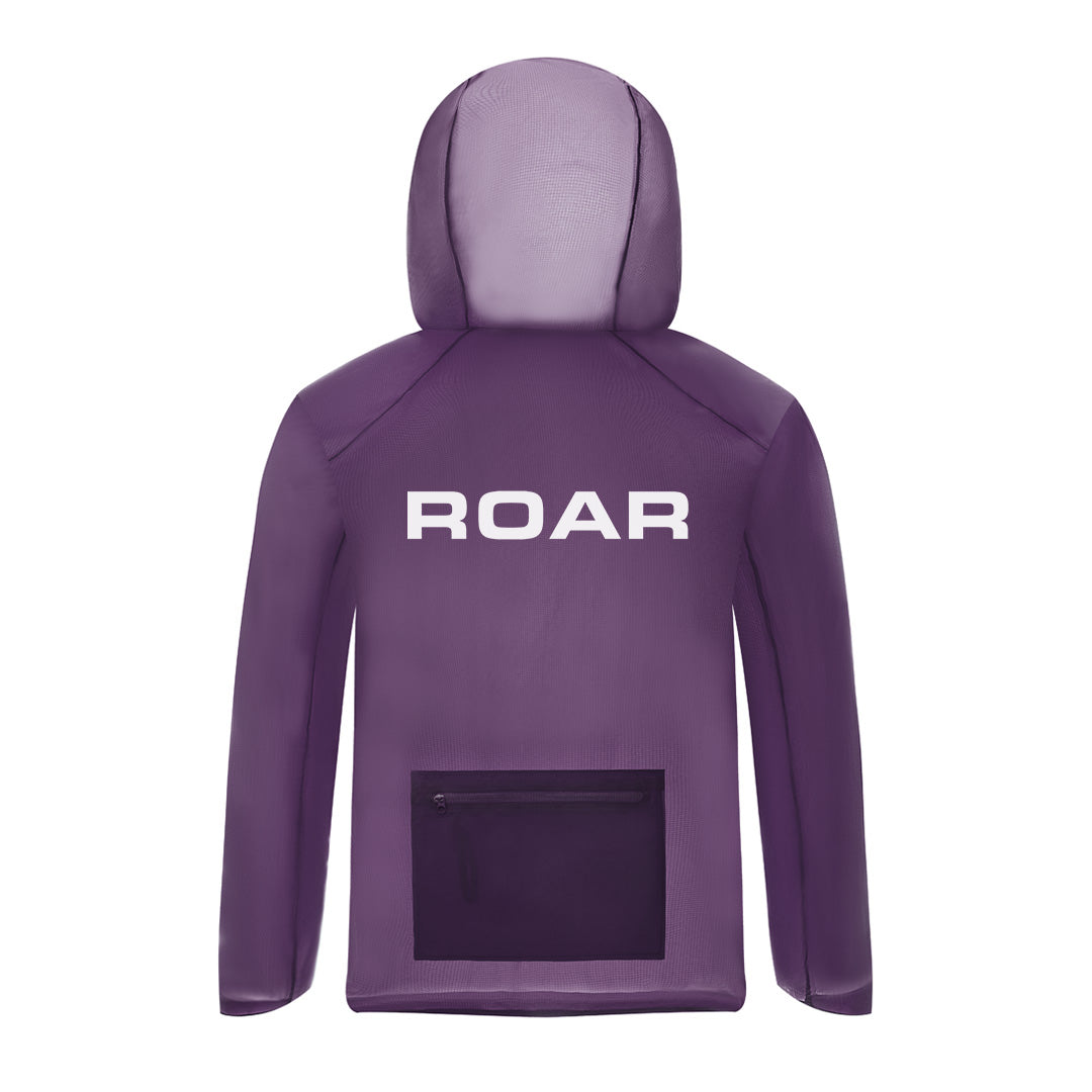 Brisbane Roar FC 24/25 Windbreaker Lightweight Hooded Jacket