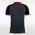 Black Plaid Sublimated Soccer Jersey