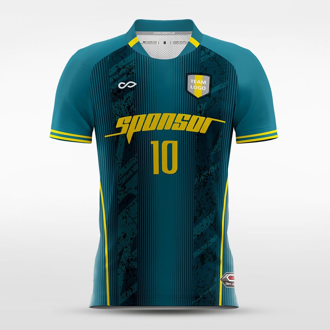 Blue Crash Soccer Jersey