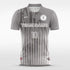 White Forest Men Soccer Jersey