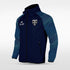 Navy Embrace Orbit Full-Zip Jacket Custom 