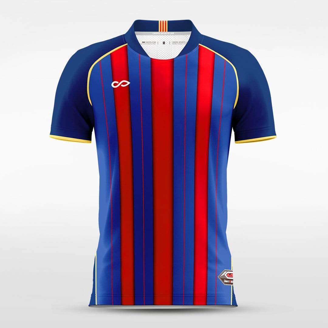 Blue&Red Football Shirts Design