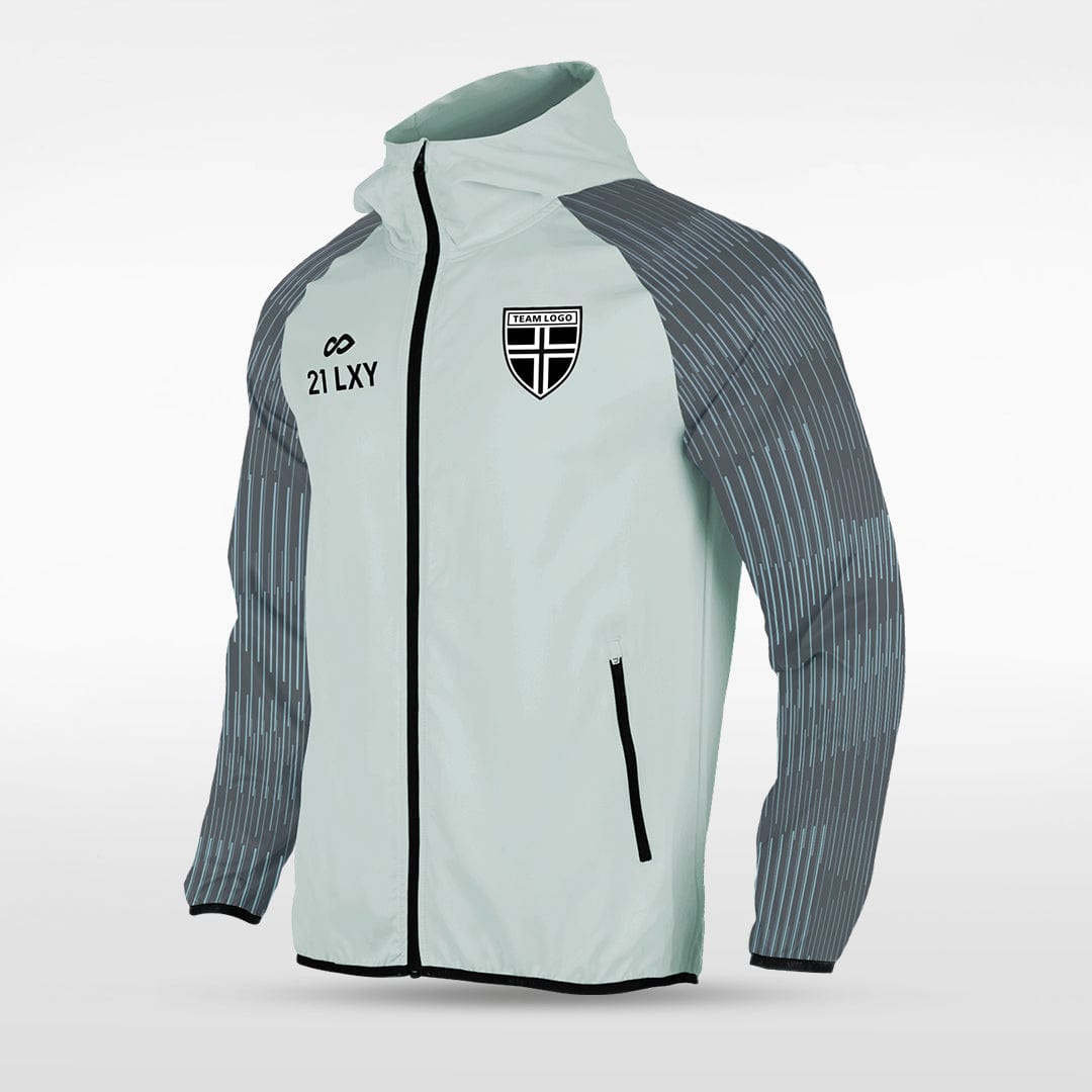 Grey Embrace Orbit Full-Zip Jacket Design