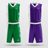 Green&Purple Tai Chi Basketball Set for Team
