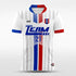 Custom White Men's Soccer Jersey
