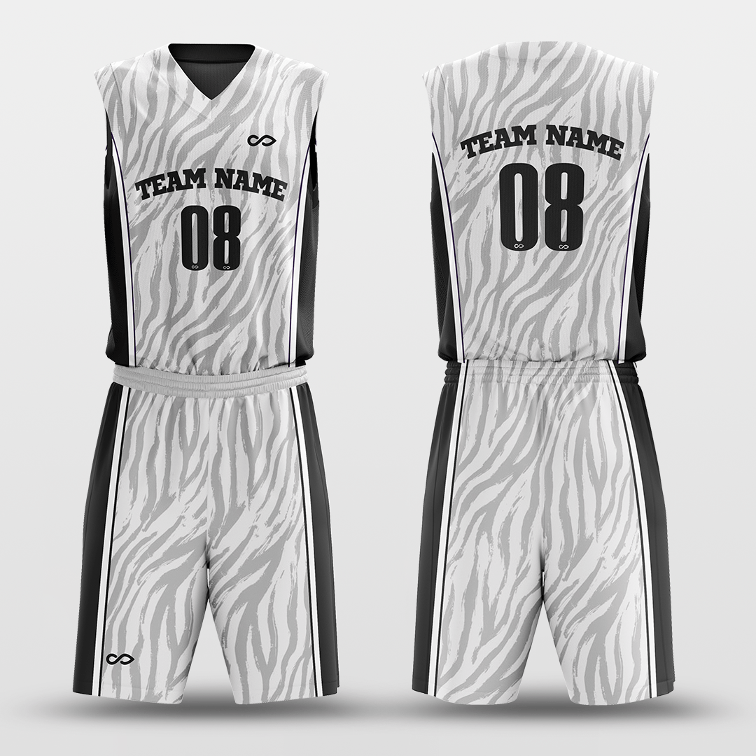 Tiger Stripes 2 Sublimated Basketball Set