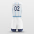 Vertical-Striped basketball set