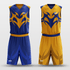 Blue&Yellow Baron Customized Basketball Set