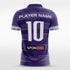 Custom Purple Men's Sublimated Soccer Jersey