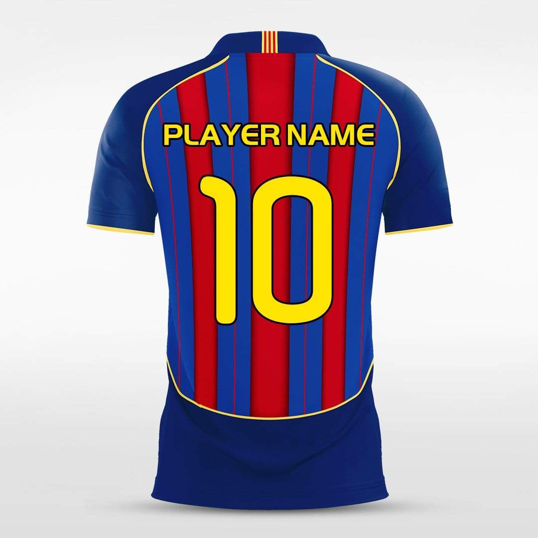 Blue&Red Custom Football Shirts