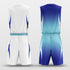 Blue&White Boomerang Reversible Basketball Set