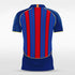 Blue&Red Sublimated Shirts Design