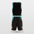 black Sublimated Basketball Set