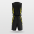 Black Sublimated Basketball Uniform