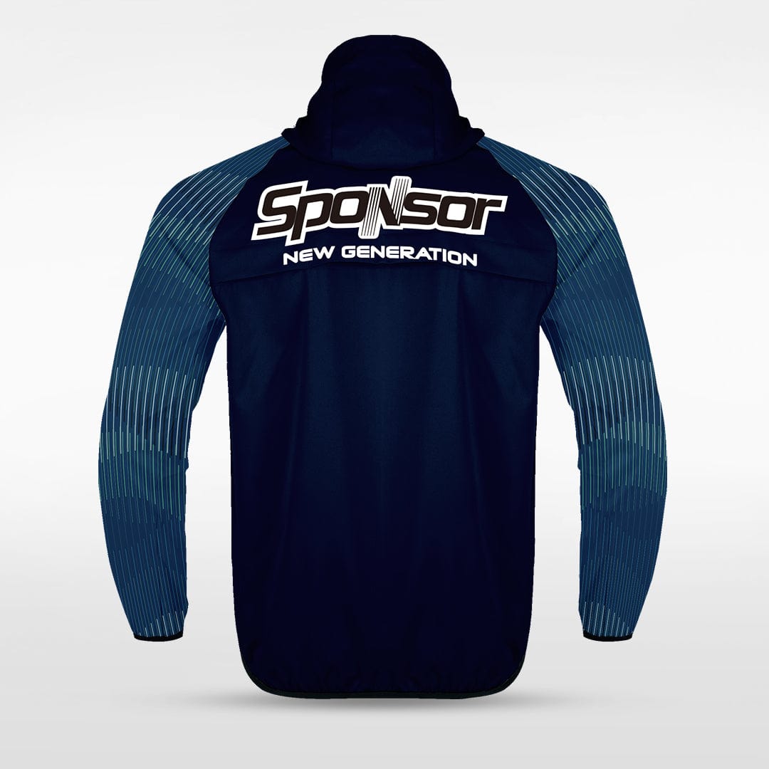 Navy Embrace Orbit Sublimated Full-Zip Jacket