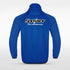 Blue Light Speed Full-Zip Jacket Custom 