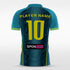 Custom Blue Men's Sublimated Soccer Jersey