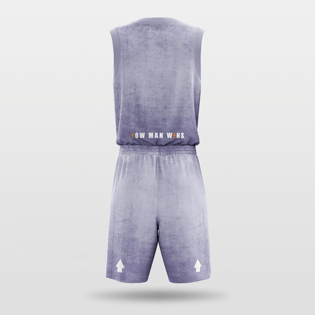 Purple Sublimated Basketball Uniform