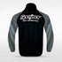 Black Embrace Aurora Full-Zip Jacket Design