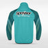 Mint Embrace Aurora Customized Full-Zip Jacket Design