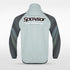 Grey Embrace Aurora Sublimated Full-Zip Jacket