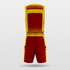 Classic10 Basketball Set Design Red