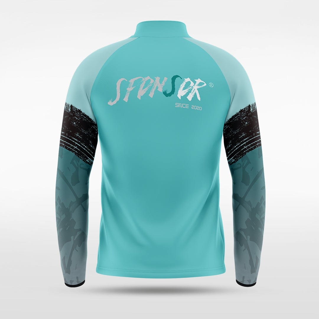 Mint Embrace Splash Full-Zip Jacket for Team