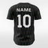 Meteor Shower Customized Button Down Baseball Jersey