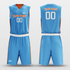 Customized Lake Reversible Basketball Suit