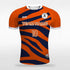 Jungle Custom Team Jersey Orange