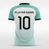 White Custom Soccer Uniform