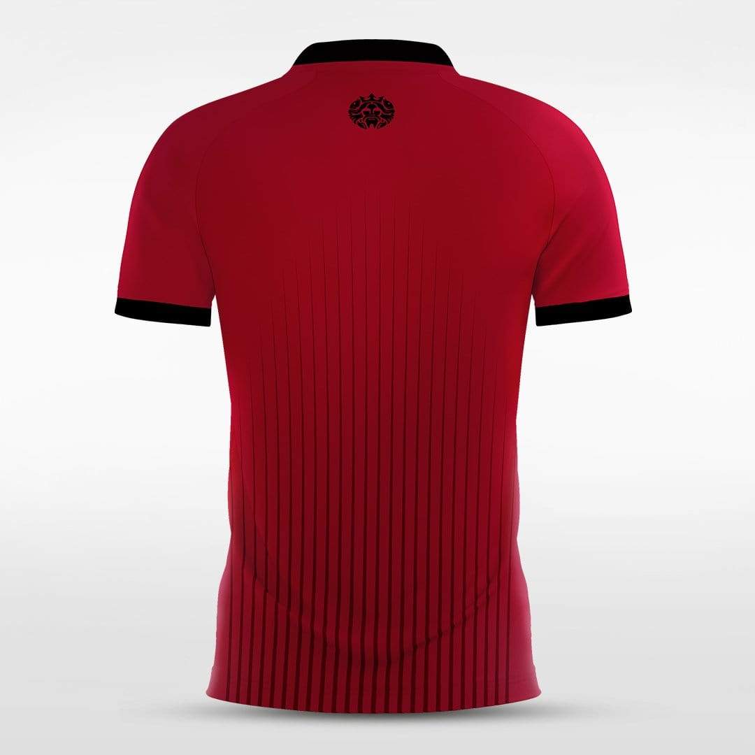 Red Sublimated Jersey Design