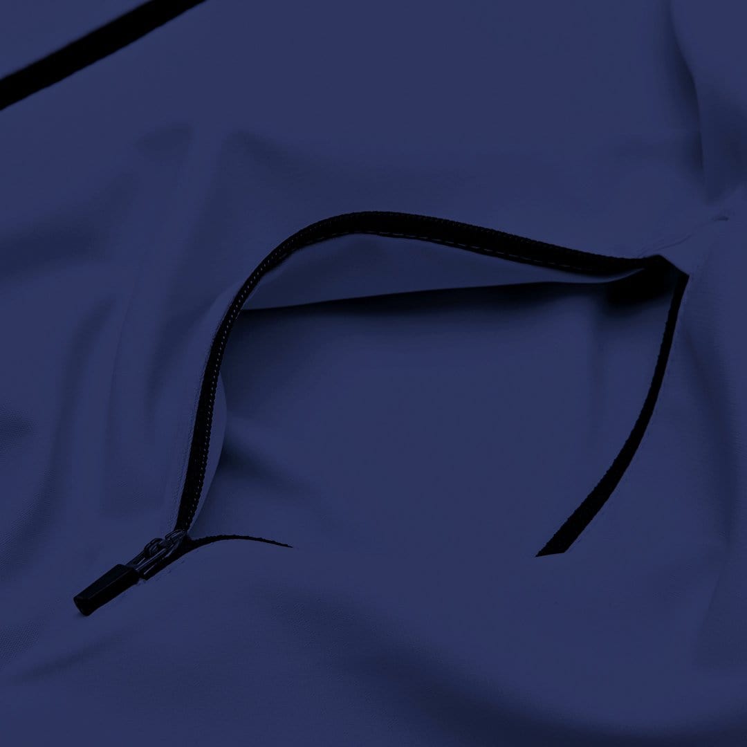 Navy Embrace Radiance Full-Zip Jacket Design Details