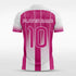Pink Custom Soccer Uniform