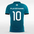 Blue Custom Soccer Uniform