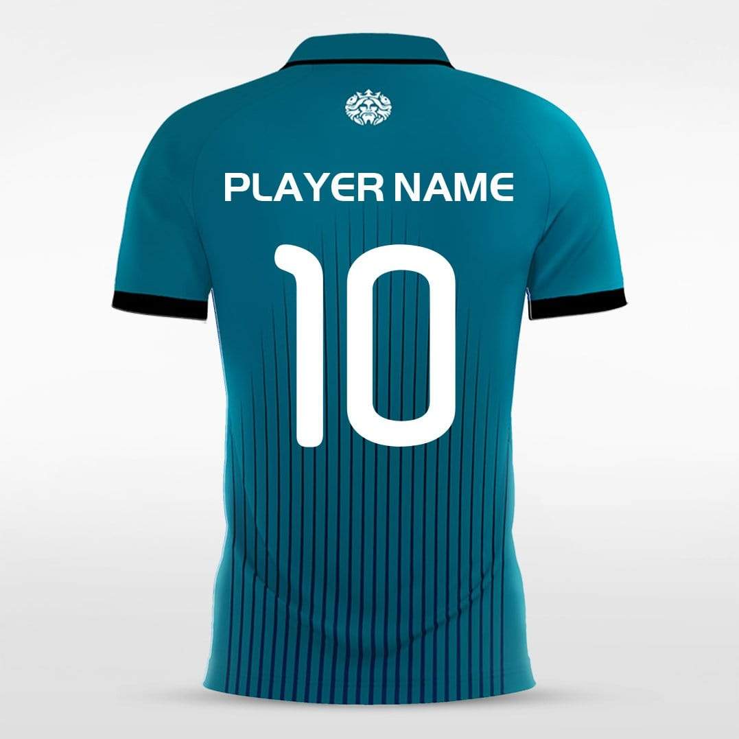 Blue Custom Soccer Uniform