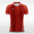 Custom Red Men's Soccer Jersey