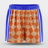 Checkerboard Youth Shorts Online Orange
