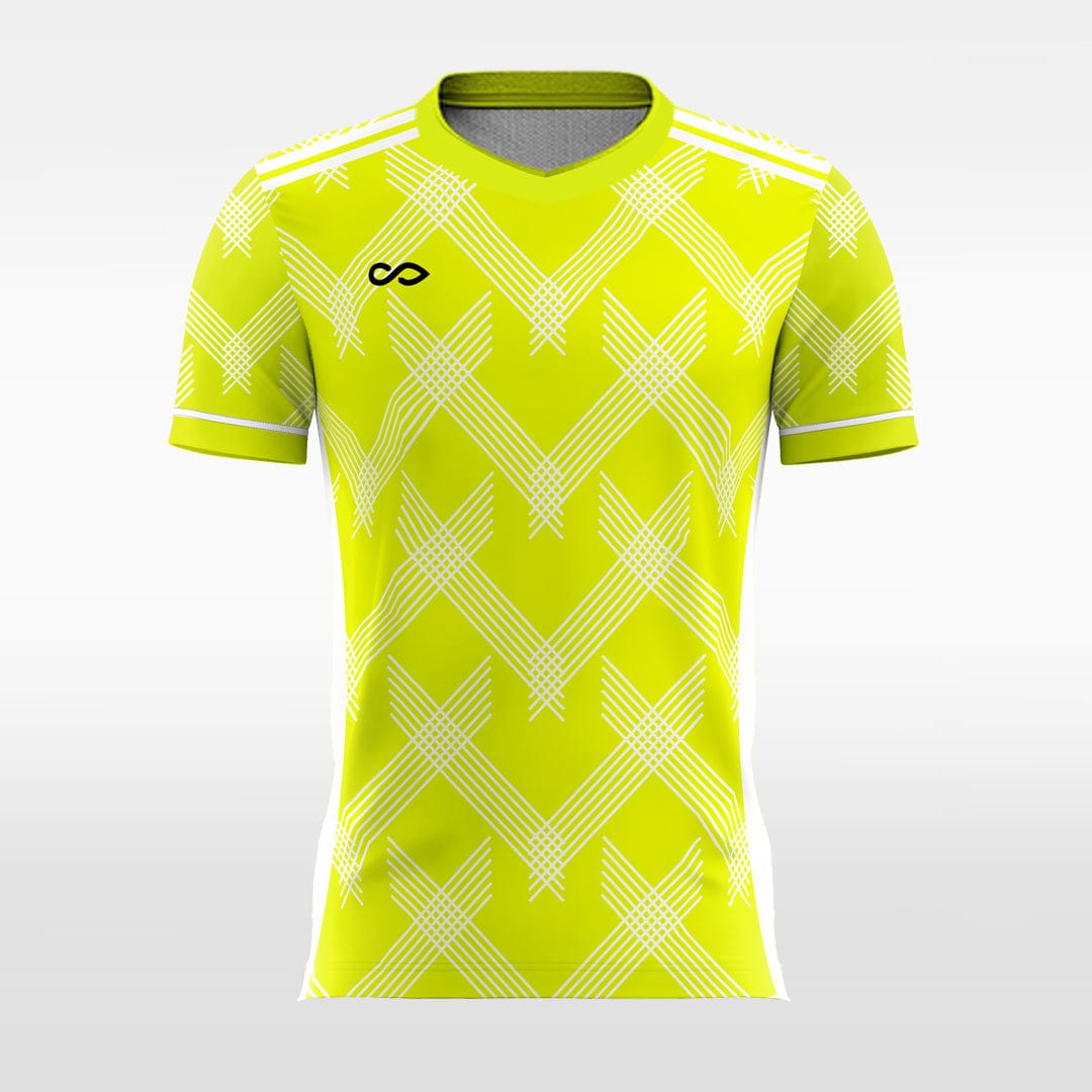 Neon Green Sublimated Soccer Jersey