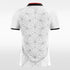 Custom Red & White Men's Sublimated Soccer Jersey