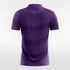 Custom Purple Men's Sublimated Soccer Jersey