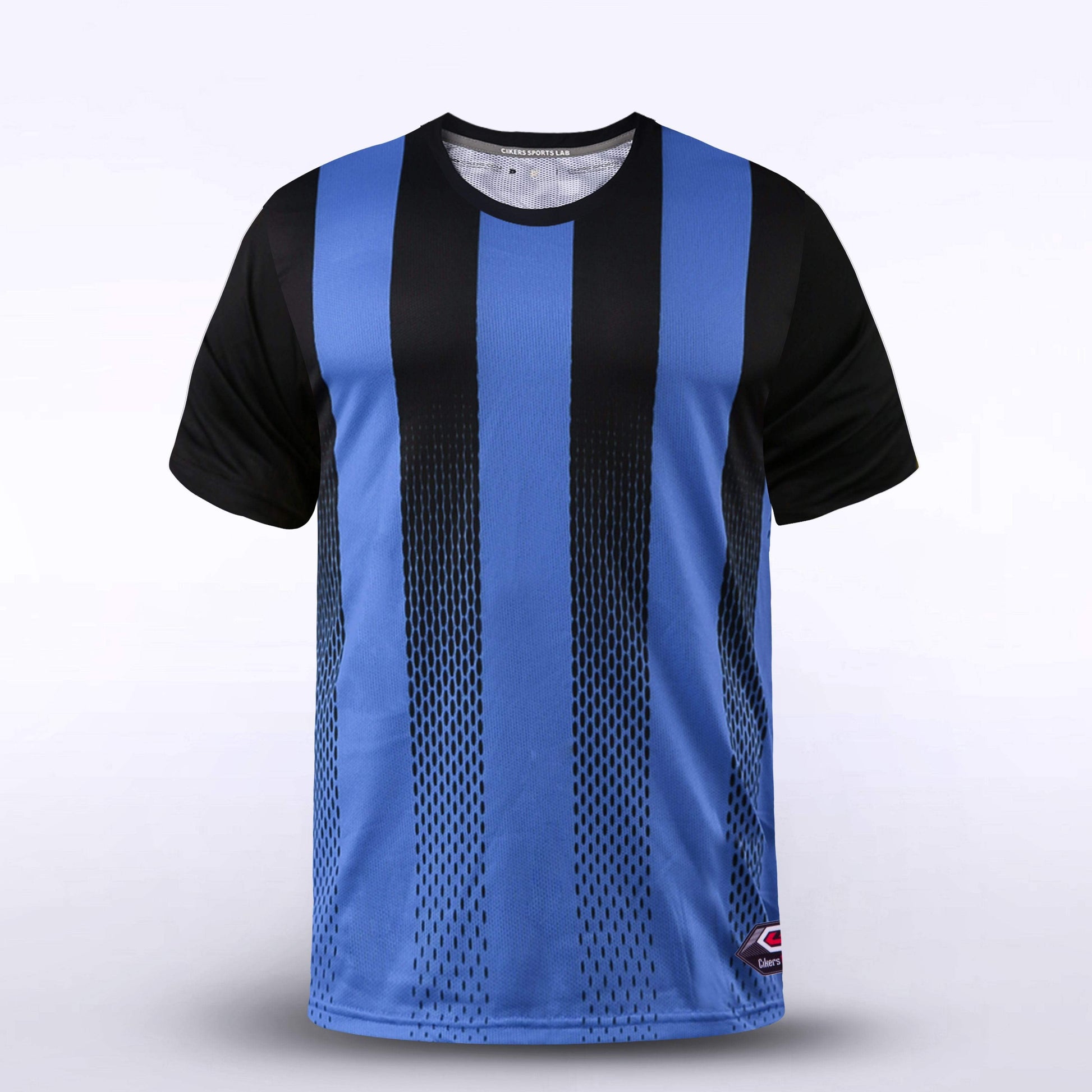 Blue Stripe Kid Soccer Jersey
