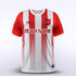 Pink Stripe Kid Soccer Jersey