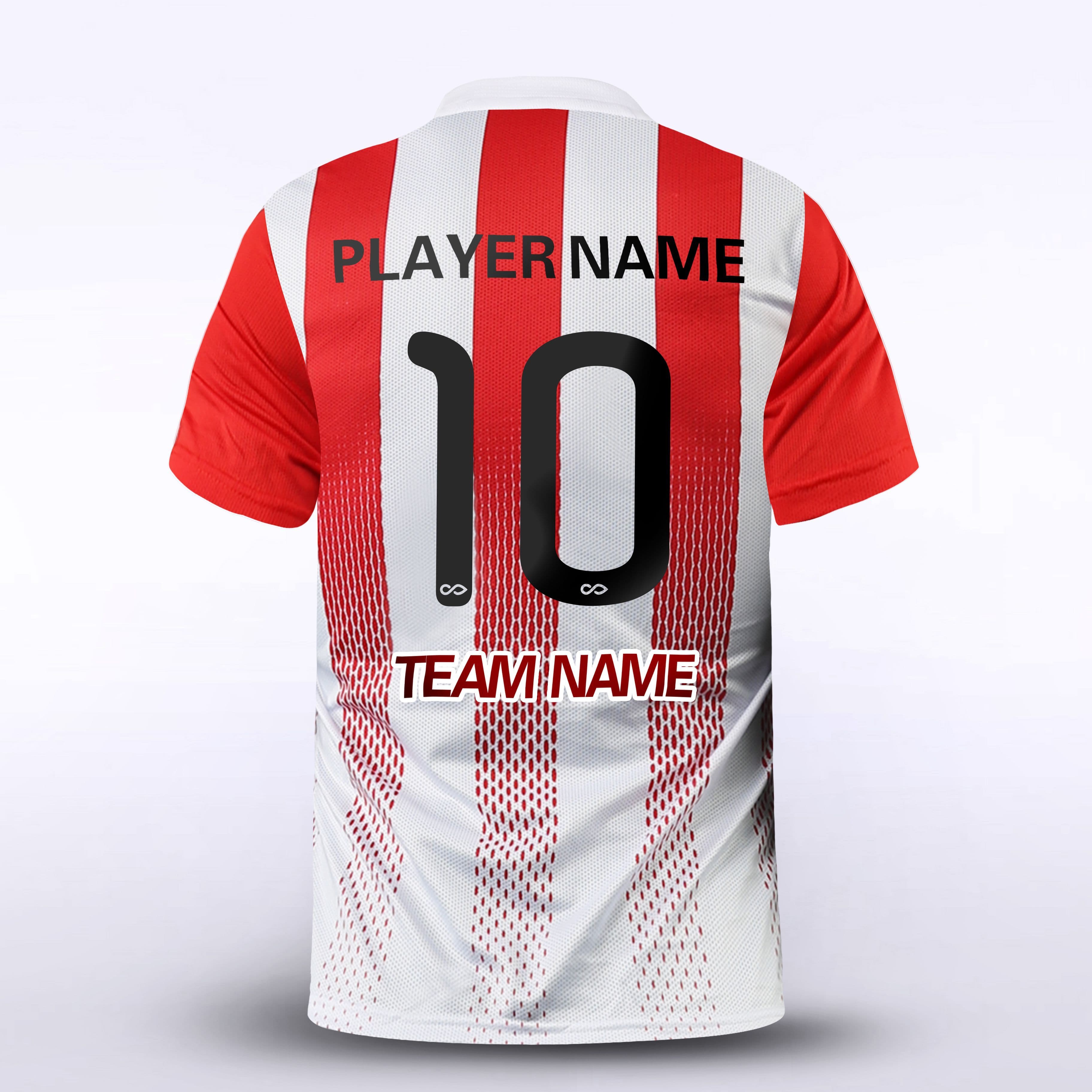 Pink Stripe Kid Soccer Uniform